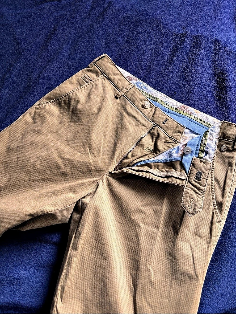 Meyer Bonn Modern Fit Chino Chinos in Beige  Size 34